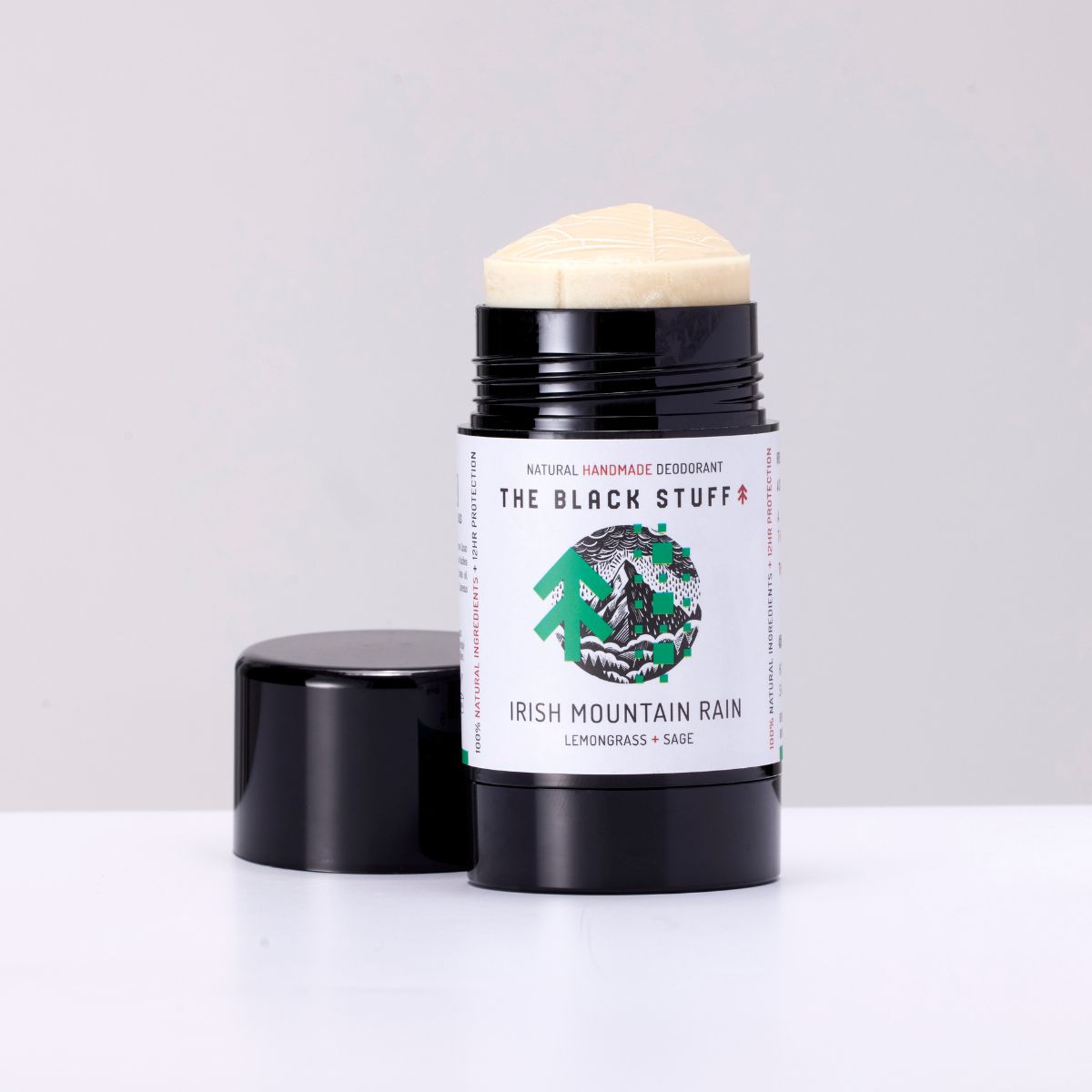 The Black Stuff Natural Deodorant deodorante Irish Mountain Rain