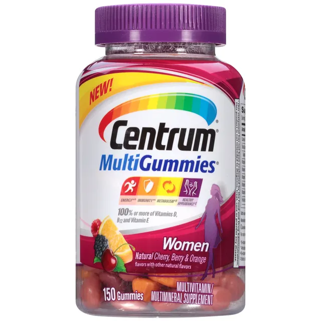 Centrum Women MultiGummies multivitaminico 150 gusti frutta