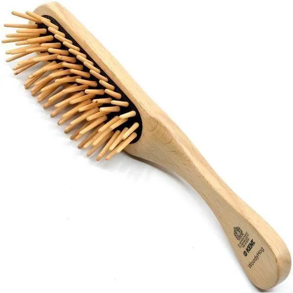 Kent Woodyhog Spazzola Capelli in Faggio
