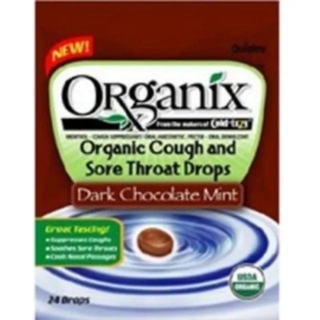 Organix Complete Pastiglie Tosse Menta Cioccolato Mal di Gola