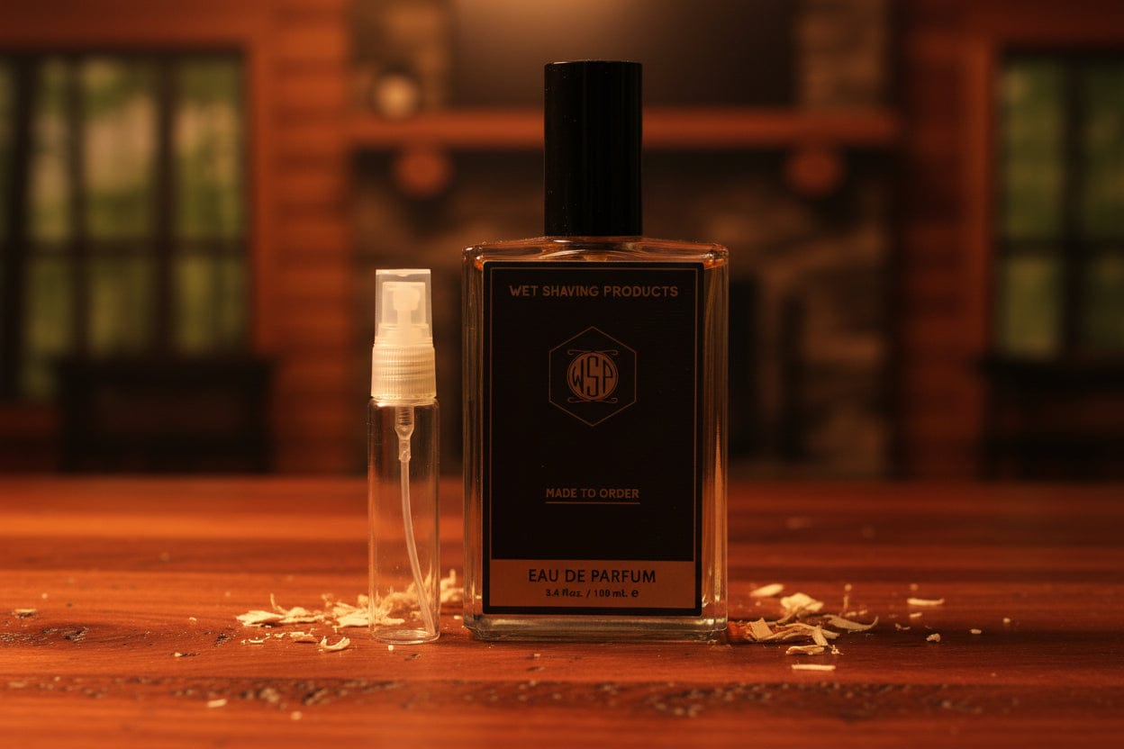 Wet Shaving Products Mahogany eau de parfum 100ml legnoso