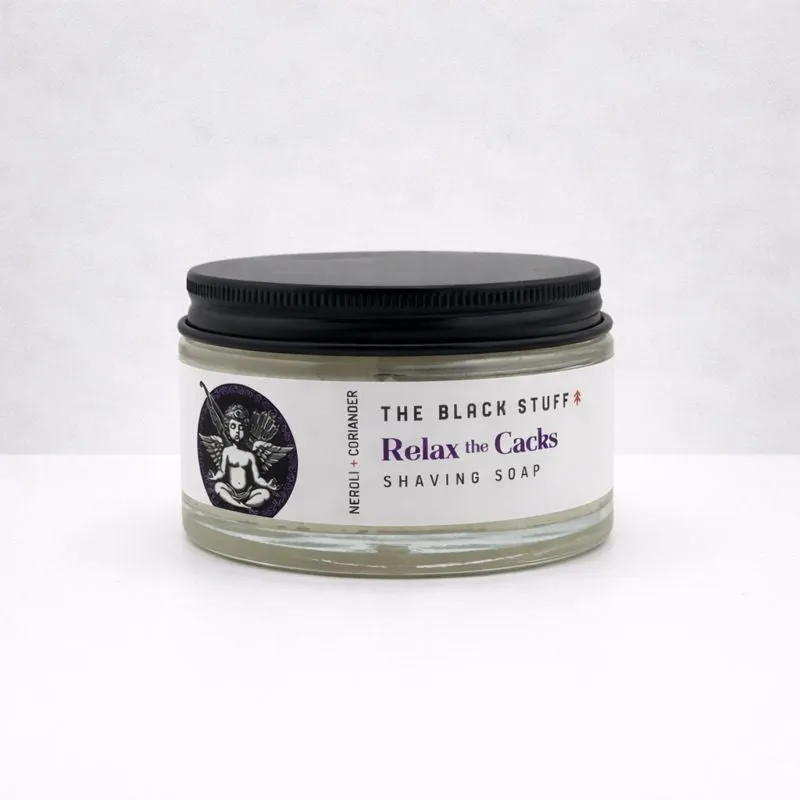 The Black Stuff Relax the Cacks sapone da barba 155 g