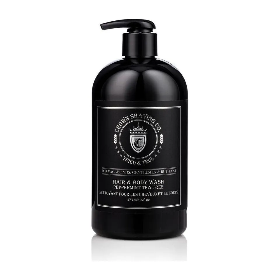 Crown Shaving Co. Bagnodoccia Menta Tea Tree 473 ml