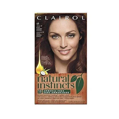 Clairol Natural Instincts 30 Tinta Capelli Mogano Rosewood Kit