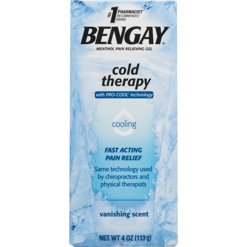 Bengay Cold Therapy Gel Antidolorifico 4 oz Mentolo