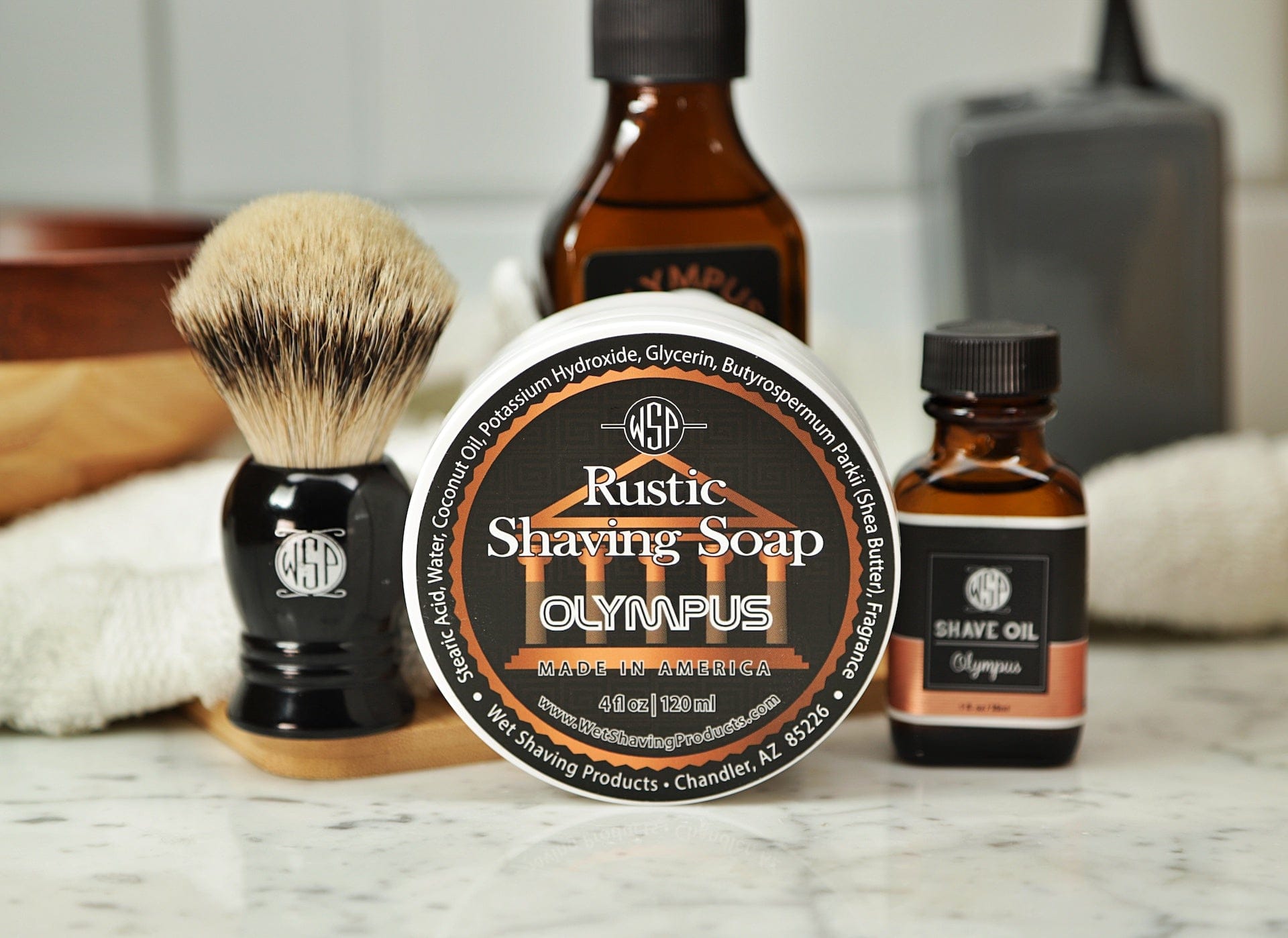 Wet Shaving Products Olympus dopobarba splash 100ml fruttato affumicato