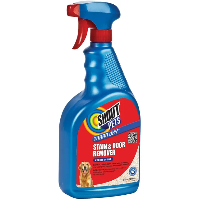 Shout Pets Turbo Oxy smacchiatore tessuti Fresh Scent