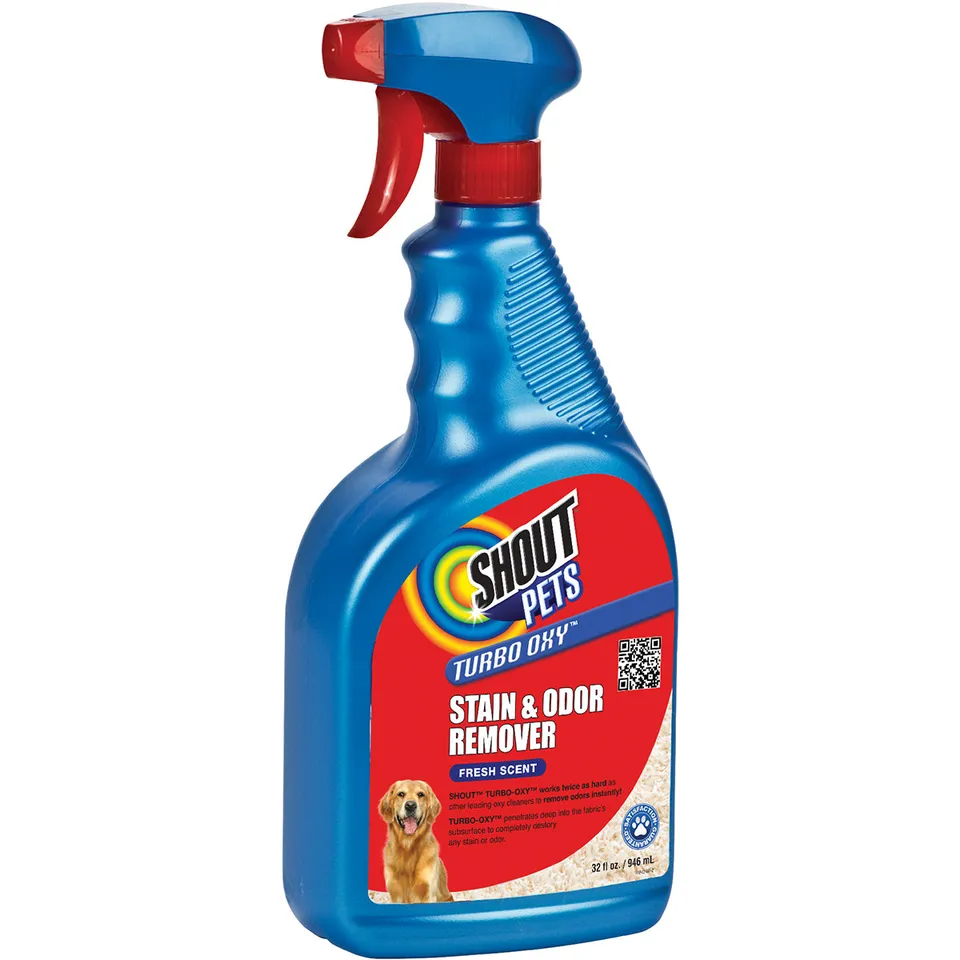Shout Pets Turbo Oxy smacchiatore tessuti Fresh Scent