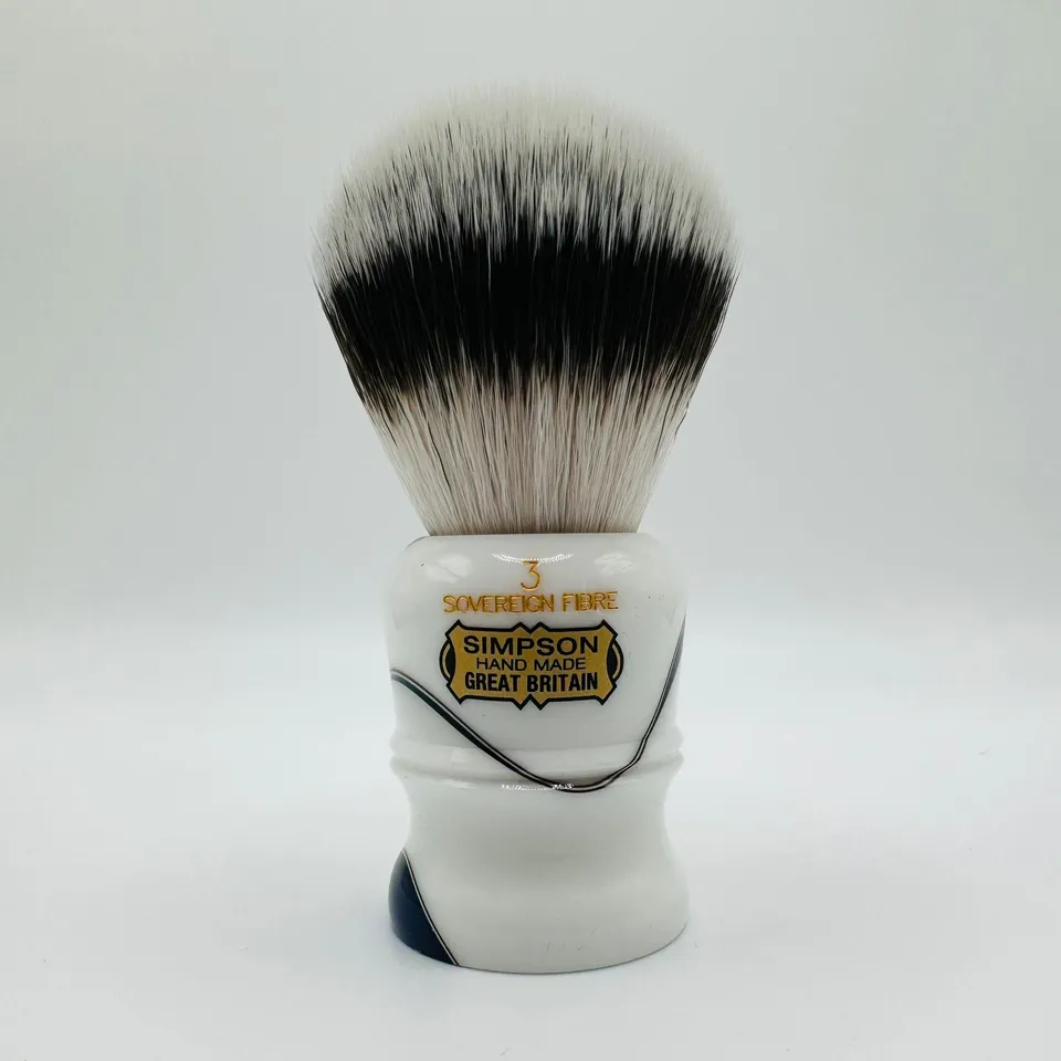 Simpson Duke 3 Pennello da Barba Sintetico Sapphire Candy 23mm