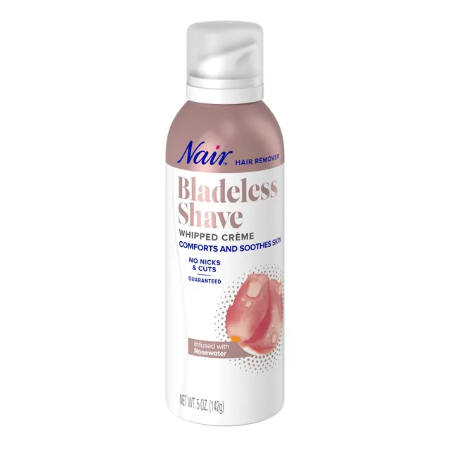 Nair Bladeless crema depilatoria rosewater 5 Oz