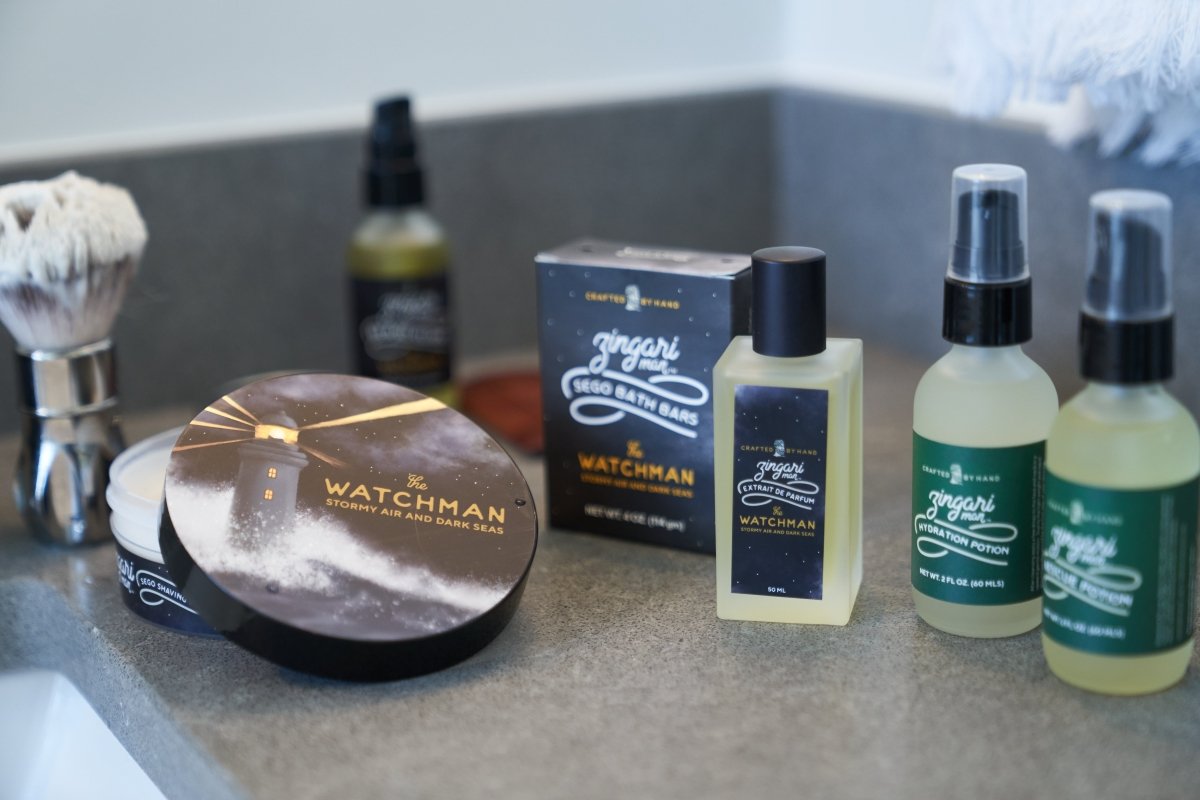 Zingari Man The Watchman sapone da barba marino