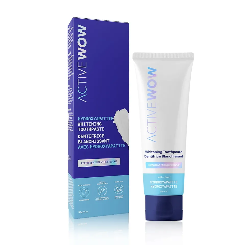 Active Wow 24k White dentifricio sbiancante menta fresca singola