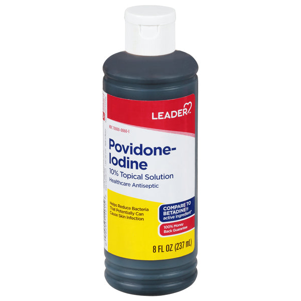 Leader Povidone-Iodine 10% soluzione topica 237 ml antisettica