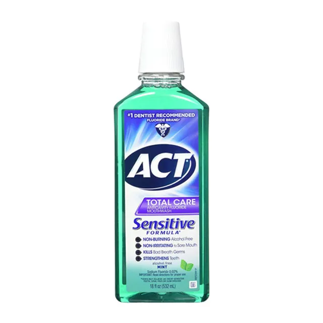 ACT Total Care Collutorio Menta Delicata 532 ml Fluoro