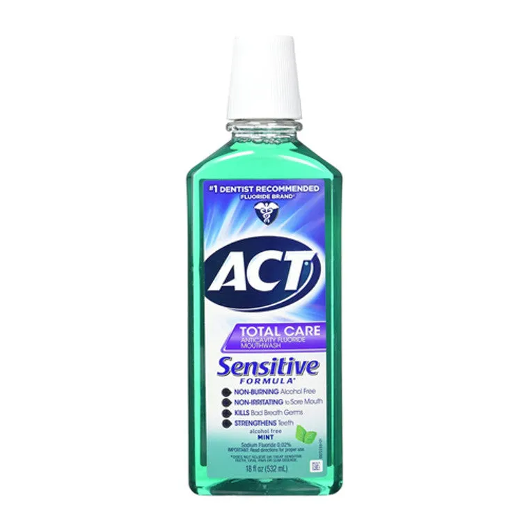 ACT Total Care Collutorio Menta Delicata 532 ml Fluoro