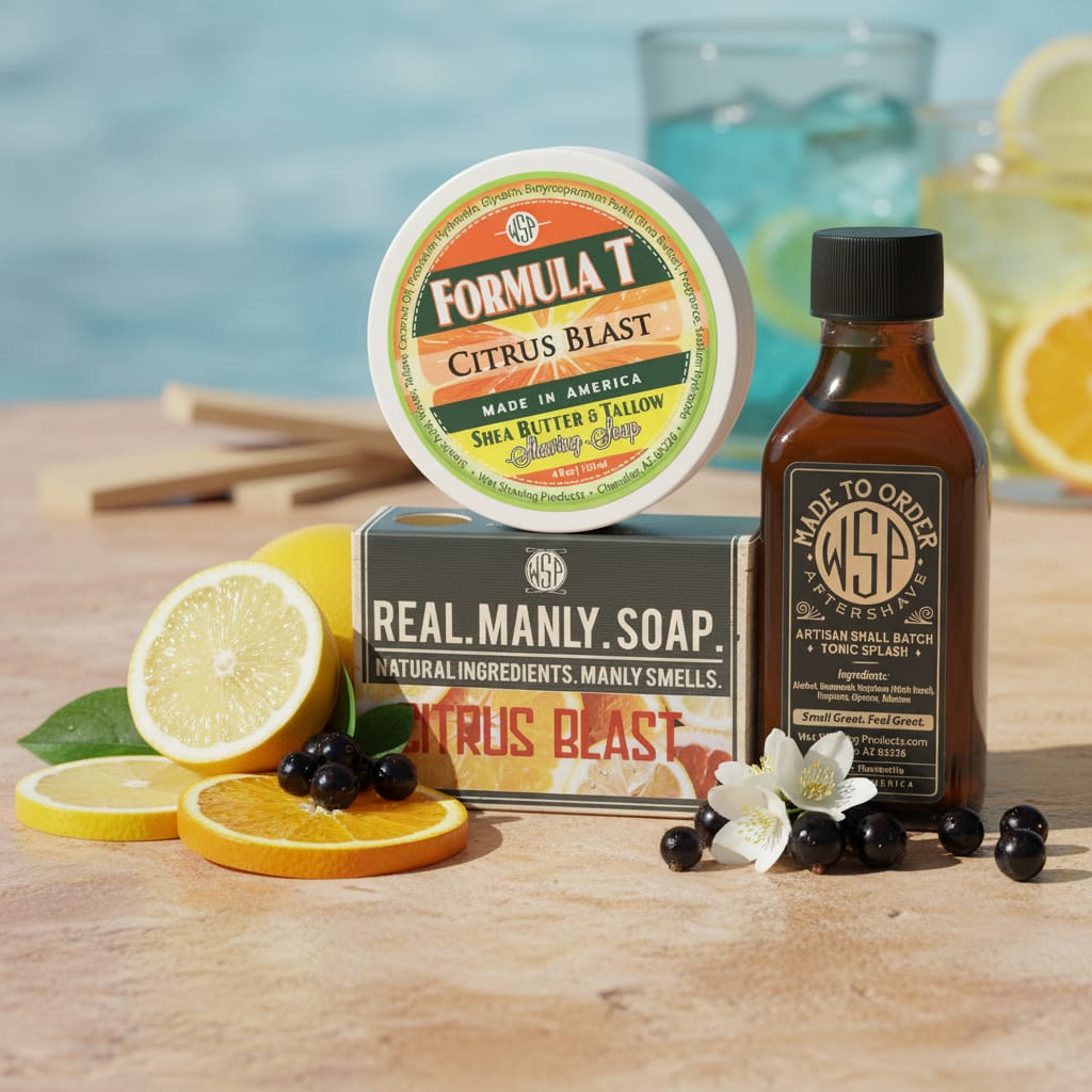 Wet Shaving Products Citrus Blast dopobarba splash agrumi