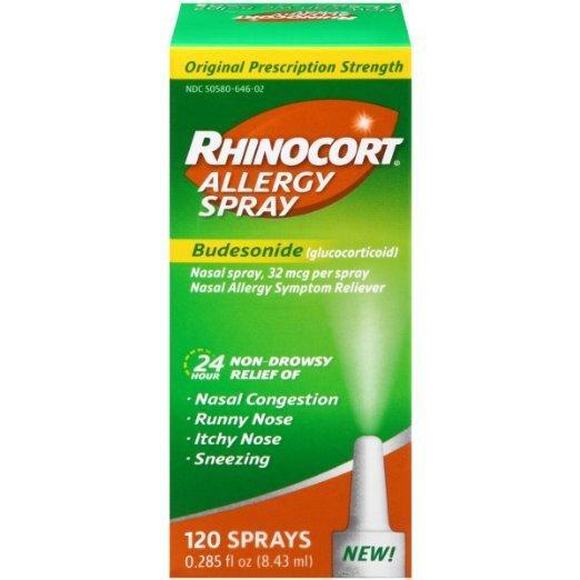 Rhinocort Allergy Spray nasale budesonide 120 erogazioni 24 ore