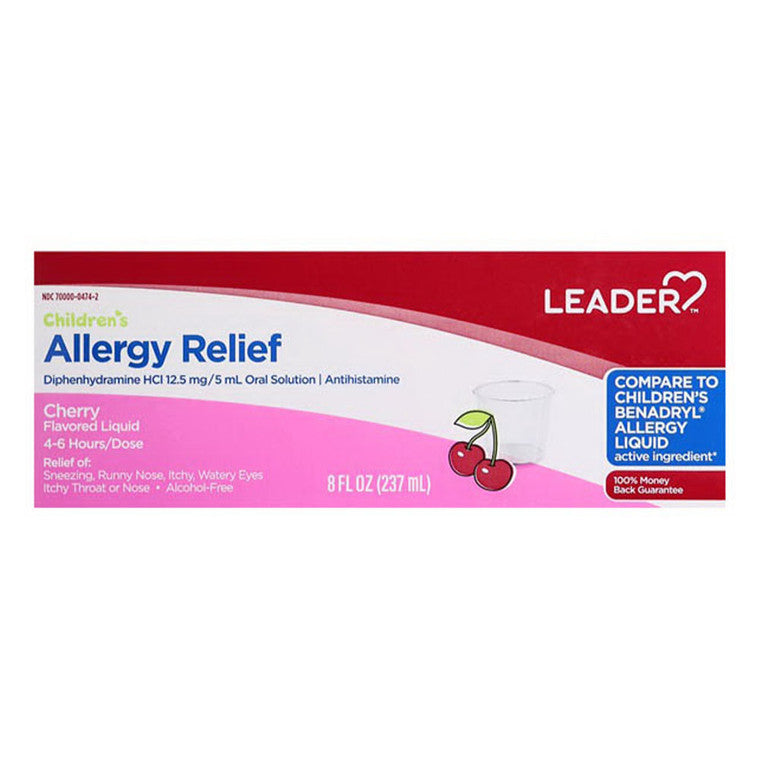 Leader Allergy Relief Sciroppo Bambini Ciliegia 236 ml