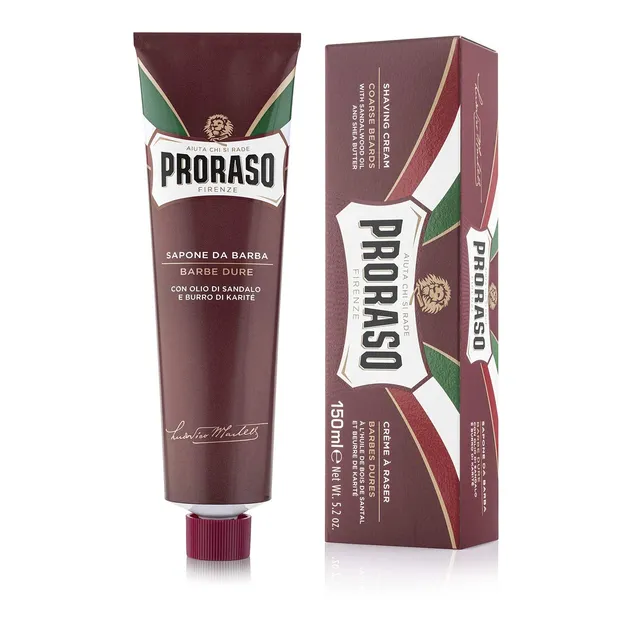 Proraso Rossa Crema da Barba 150ml Sandalo Karitè