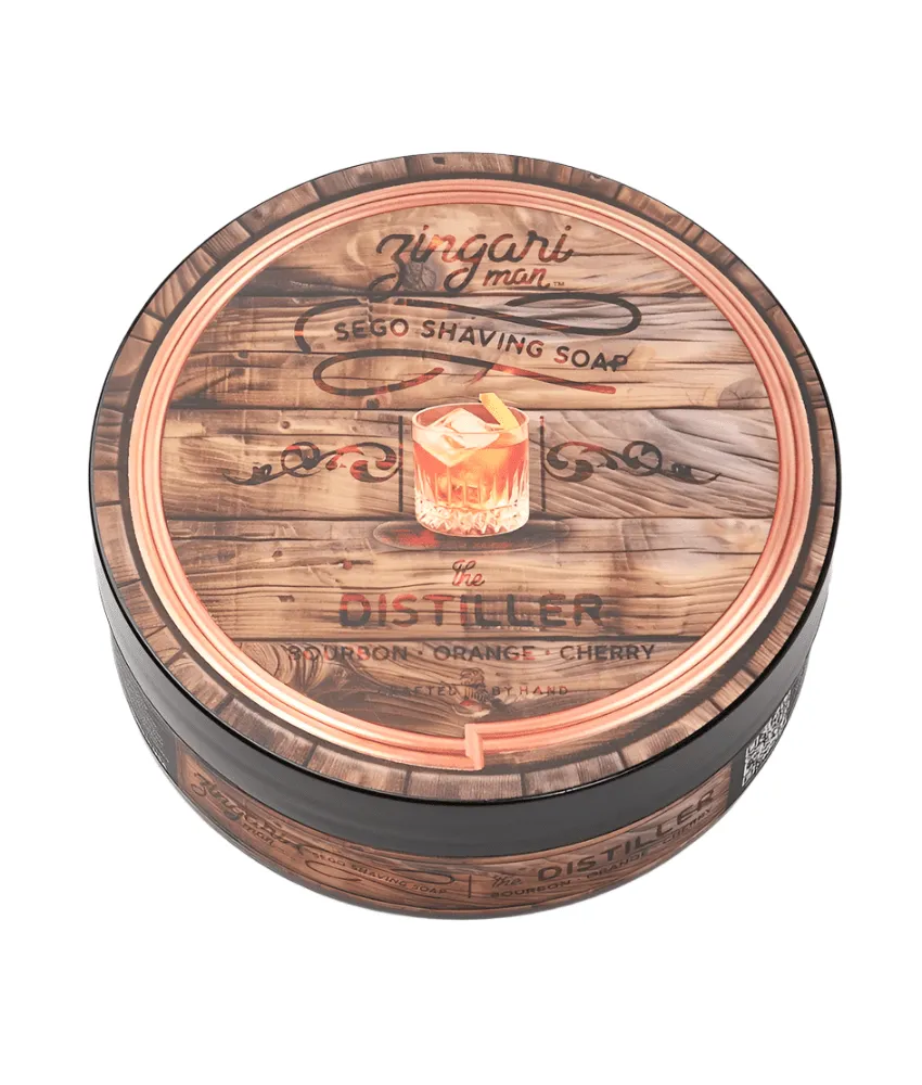 Zingari Man The Distiller sapone da barba bourbon