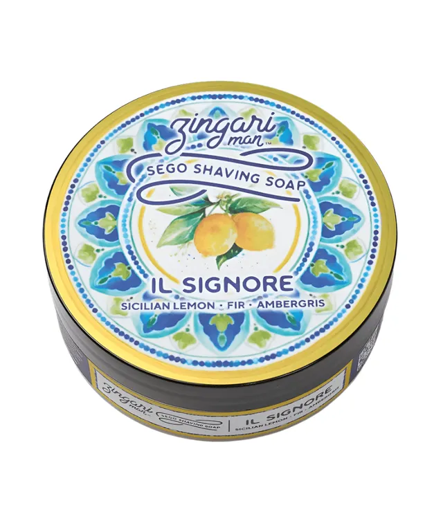 Zingari Man Il Signore sapone da barba limone siciliano
