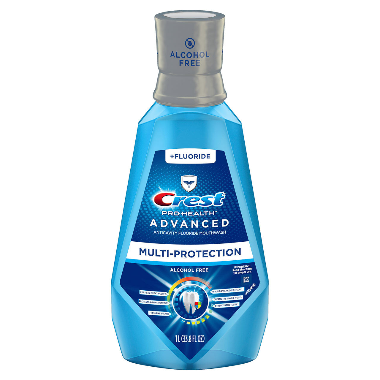 Crest Pro Health Collutorio Menta Fresca 500ml Senza Alcol