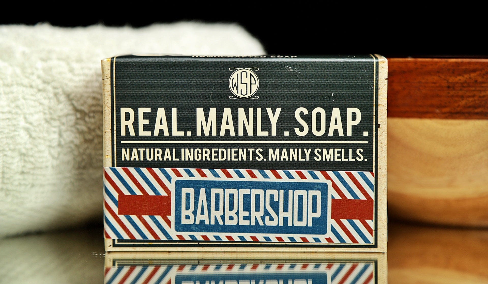 Wet Shaving Products Barbershop saponetta corpo pezzo singolo