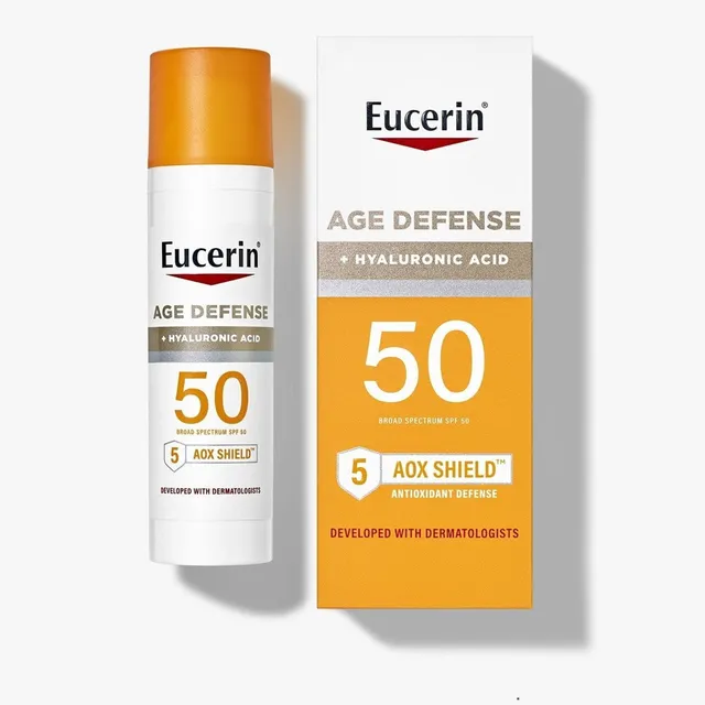 Eucerin Sun Age Defense Crema Solare Viso SPF 50 75 ml Antietà