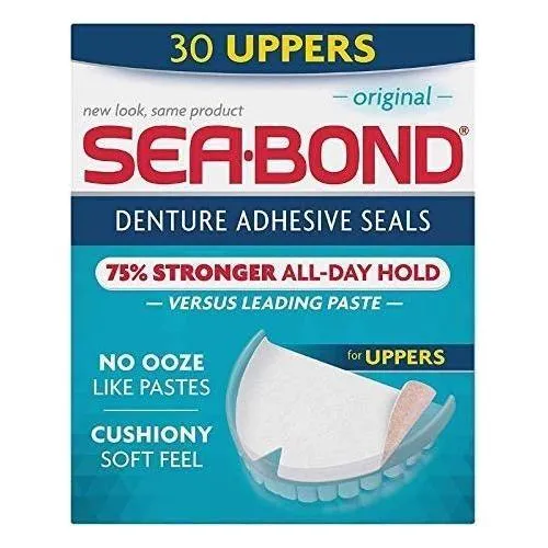 Sea Bond Uppers Original cialde adesive 30 pz superiori