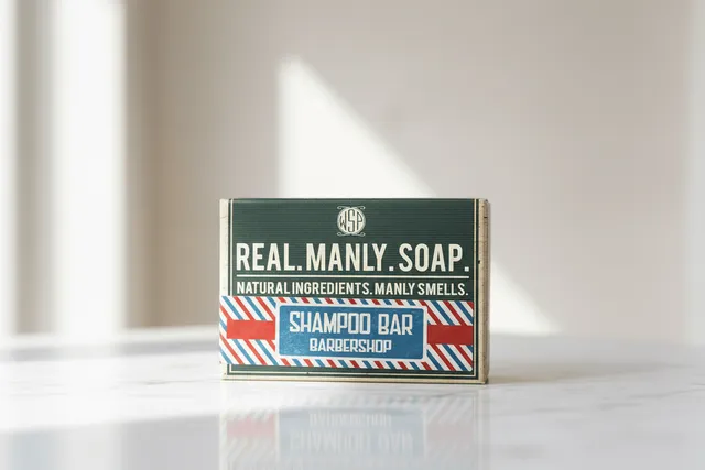 Wet Shaving Products Barbershop Shampoo Bar shampoo solido singola barba
