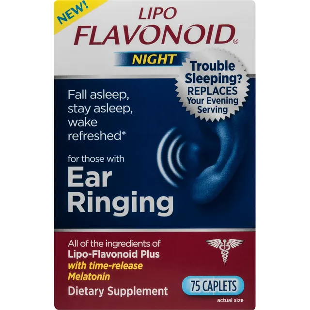 Lipo-Flavonoid Night integratore udito melatonina 75 compresse