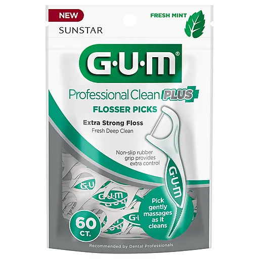 GUM Flosser Picks filo interdentale menta fresca