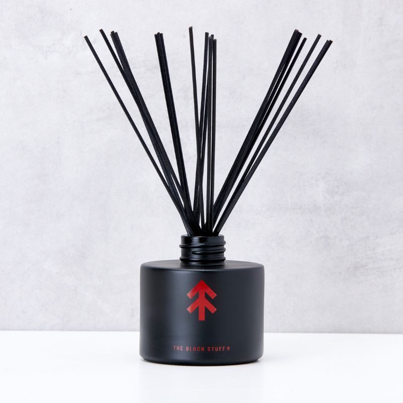 The Black Stuff Relax The Cacks diffusore bastoncini vetro nero