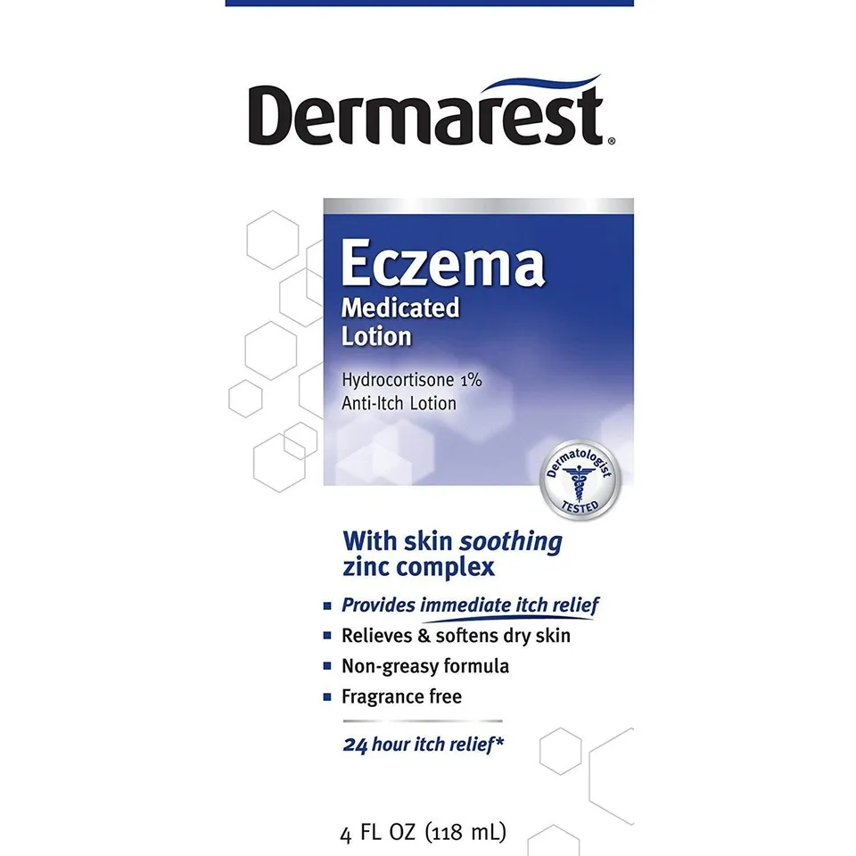 Dermarest Eczema lozione corpo idrocortisone 1% prurito