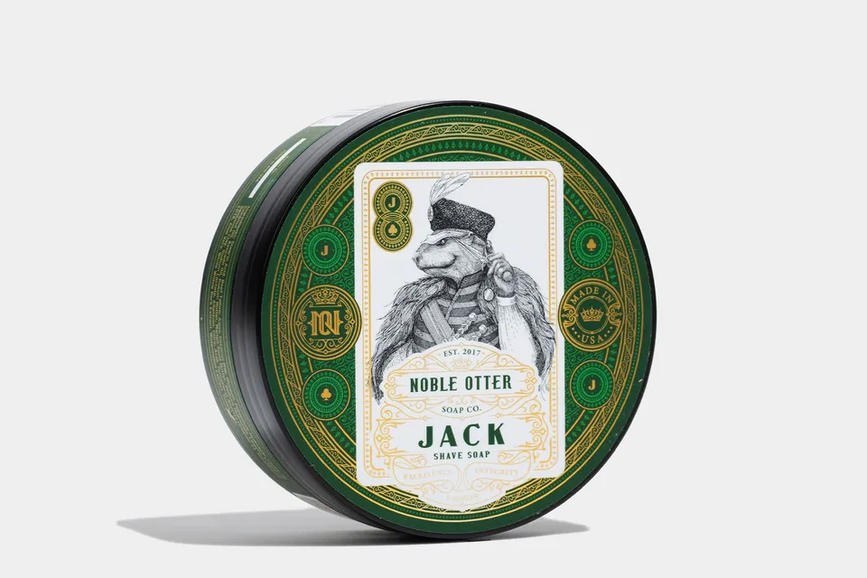 Noble Otter Jack sapone da barba agrumi e muschio 113 g