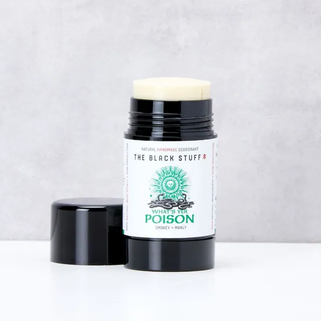 The Black Stuff What's Yer Poison Deodorante Uomo Vetiver Menta Edizione