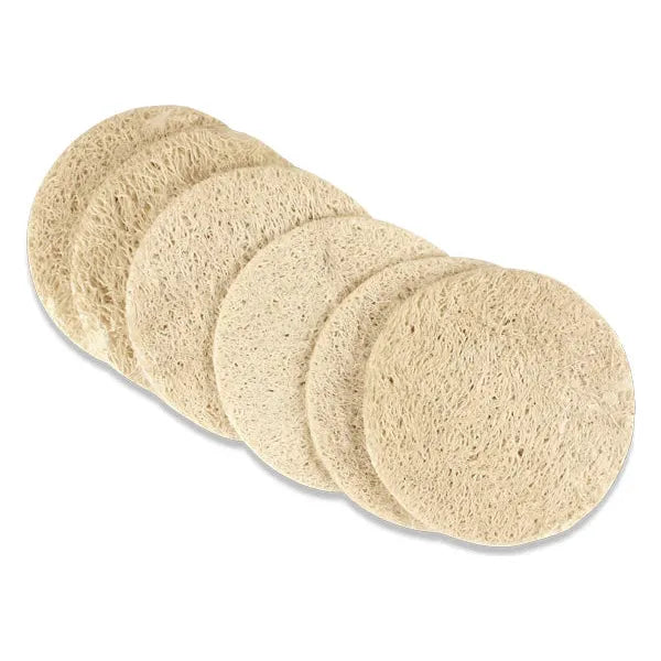 Pasteur Touch Me dischetti luffa viso 6 pezzi 5 cm