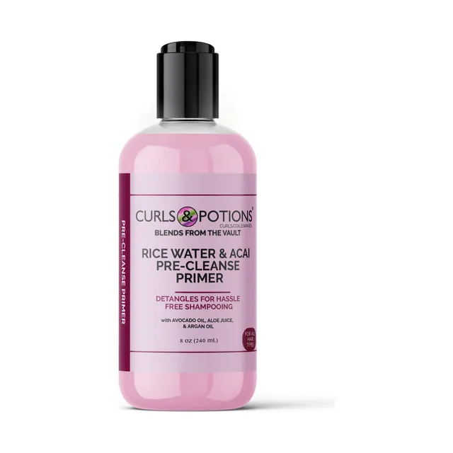 Curls & Potions Blends Rice Water Acai Pre-Cleanse Primer