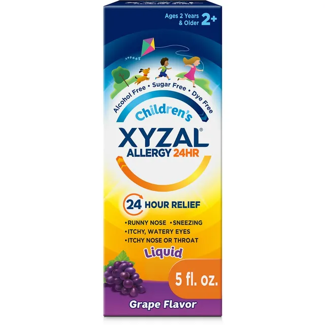 Xyzal Bambini Sciroppo Allergia Uva 24 Ore 148 ml