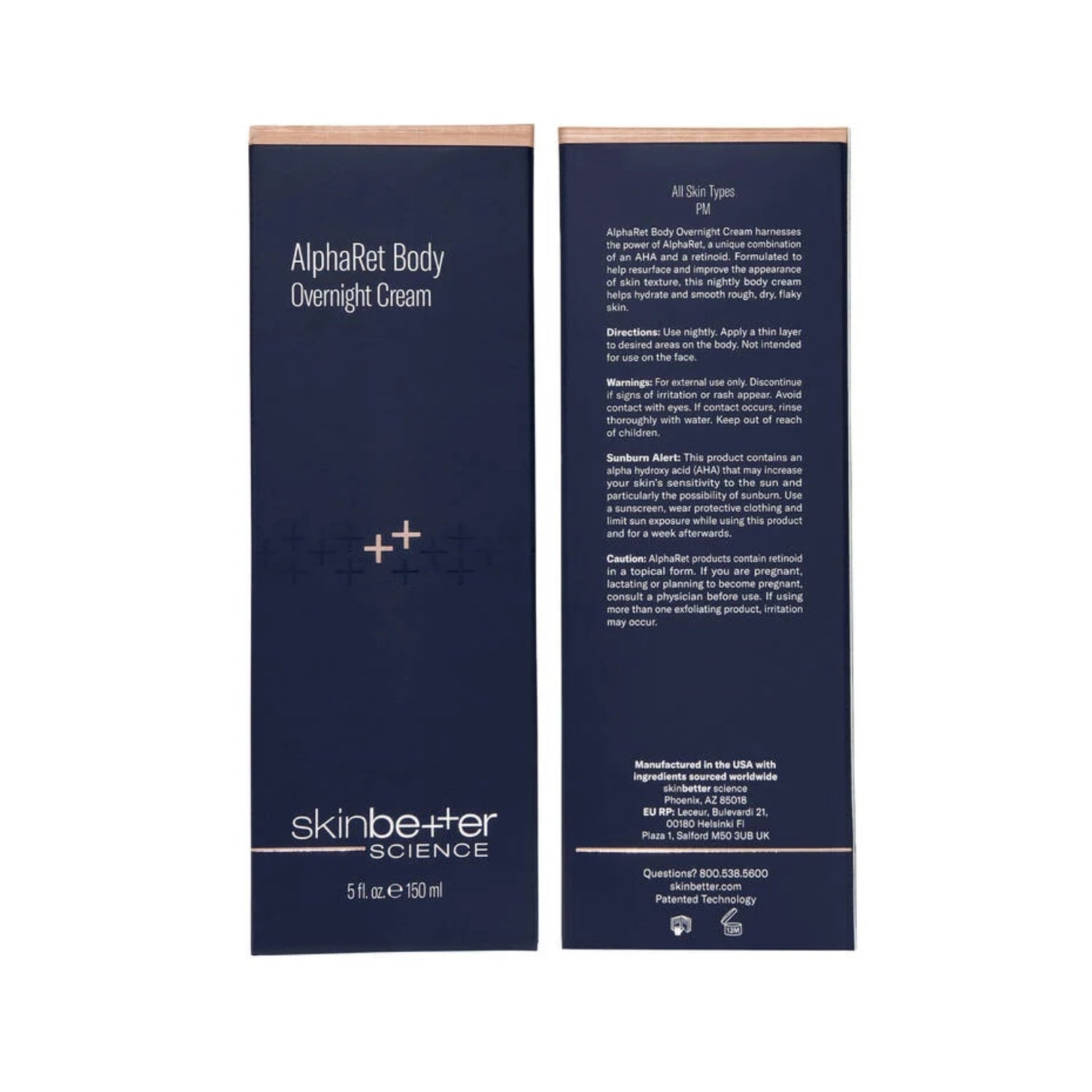 Skinbetter AlphaRet crema corpo notte 150 ml rassodante