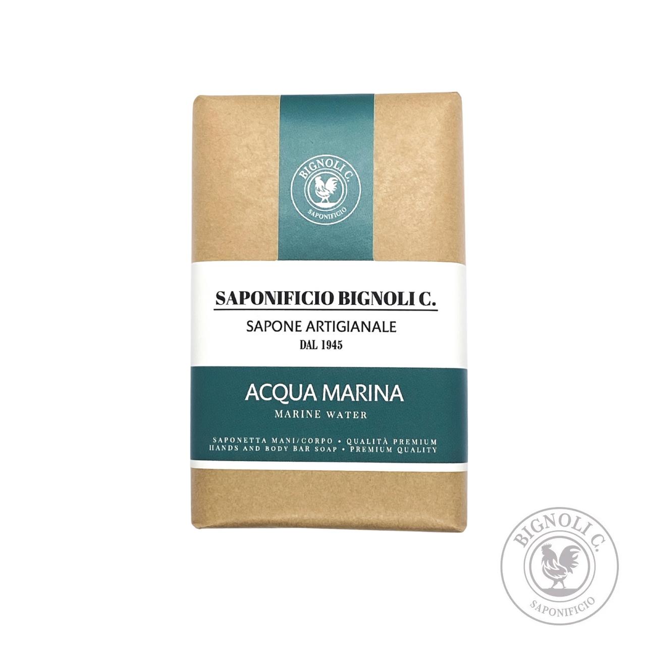 Saponificio Bignoli Acqua Marina Saponetta Vegetale 150g Fresca