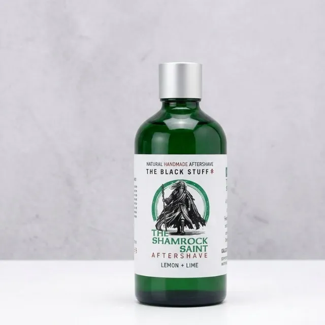 The Black Stuff Shamrock Saint Aftershave Splash 100ml lenitivo