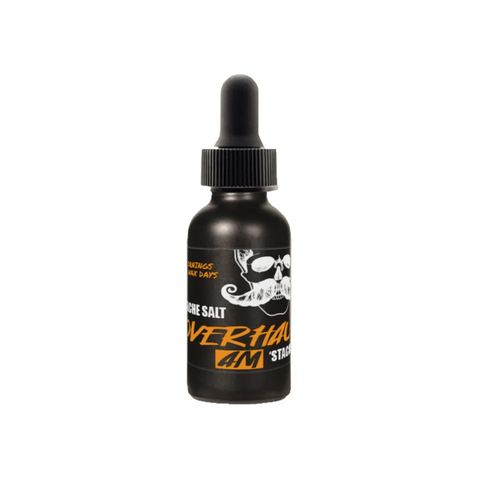 Overhaul AM Stache Oil olio barba agrumi e tea tree mattina