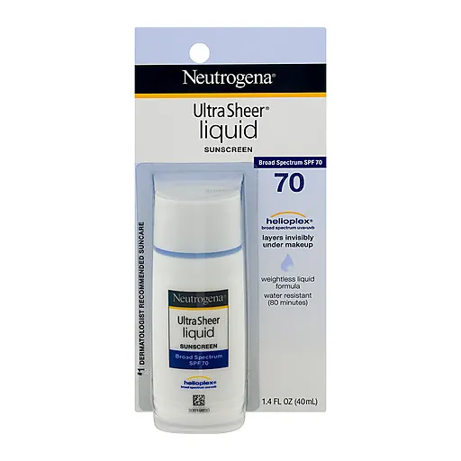 Neutrogena Ultra Sheer Liquid Solare Viso SPF70 41ml