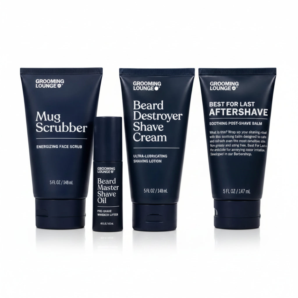 Grooming Lounge Greatest Shave Ever kit rasatura uomo 4 pezzi