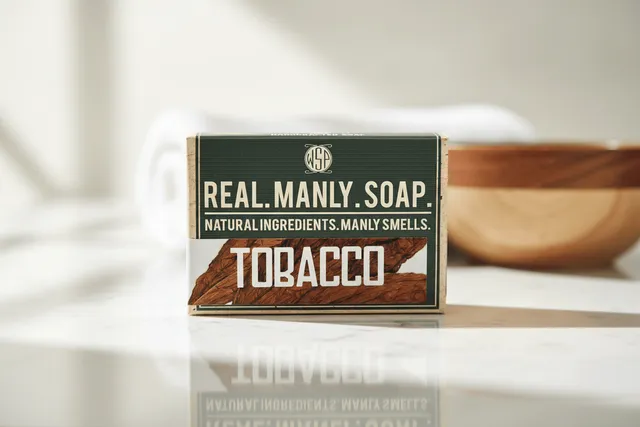 Wet Shaving Products Tobacco saponetta uomo singola tabacco