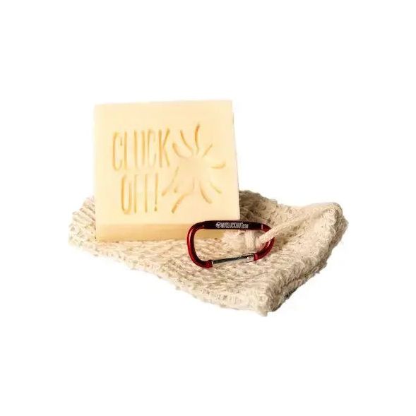 NO-MO Skeeto Cluck Off bundle sapone + burro citronella