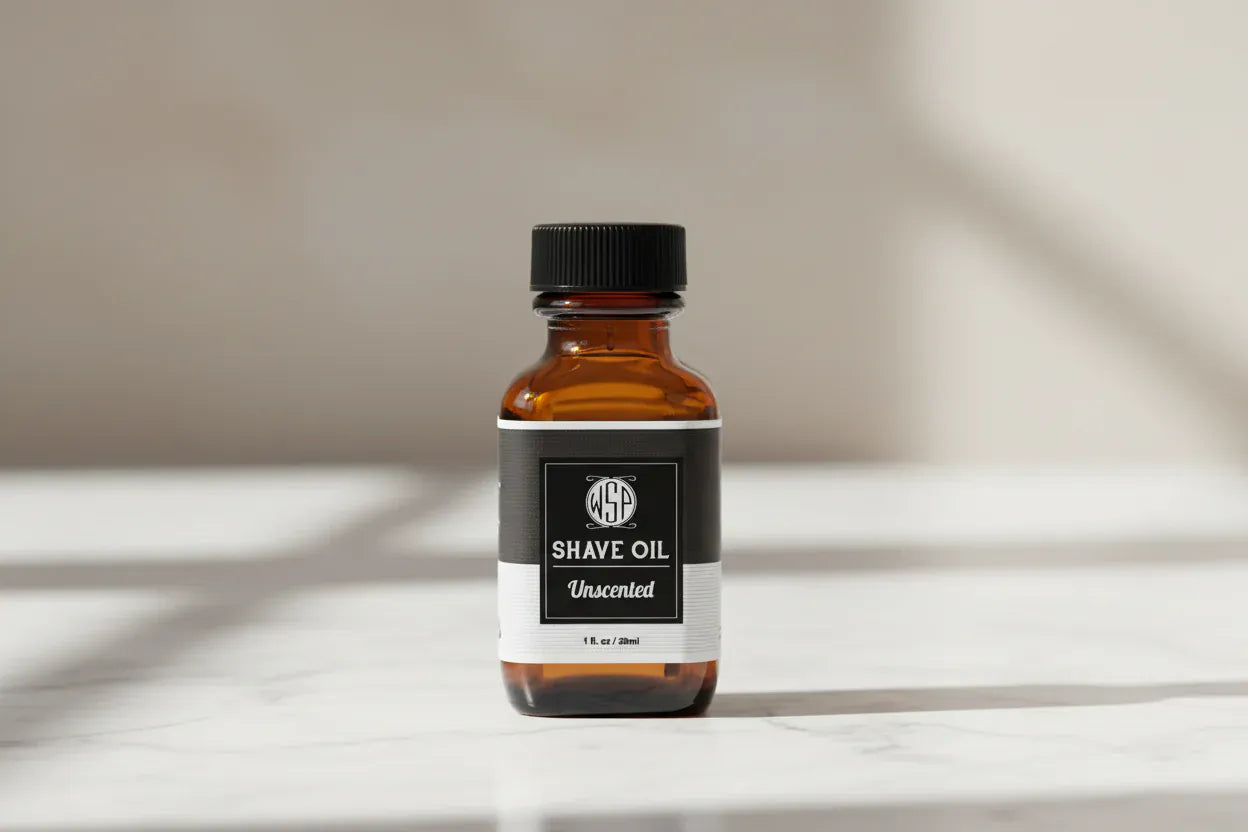 Wet Shaving Products Au Naturel olio prebarba 1 oz non profumato