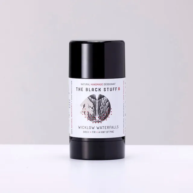 The Black Stuff Wicklow Waterfalls deodorante naturale solido legnoso