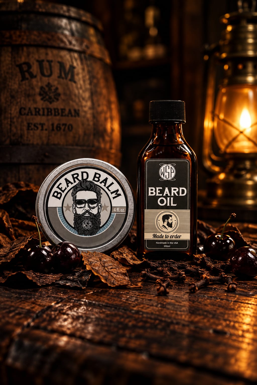 Wet Shaving Products Blackbeard olio da barba 1oz tabacco nero